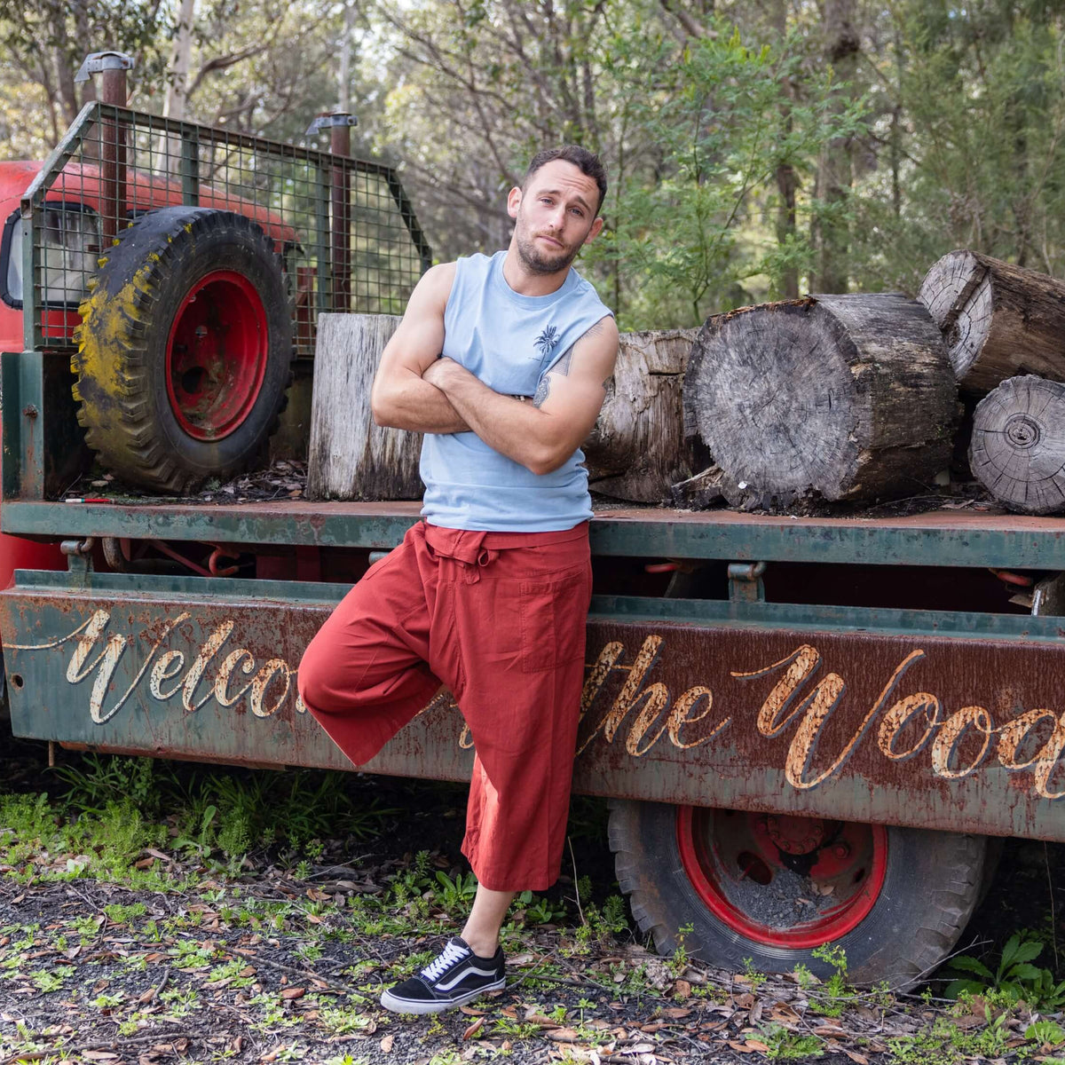 Traditional Cotton Thai Fisherman Pants Australia Unisex Pants Surya