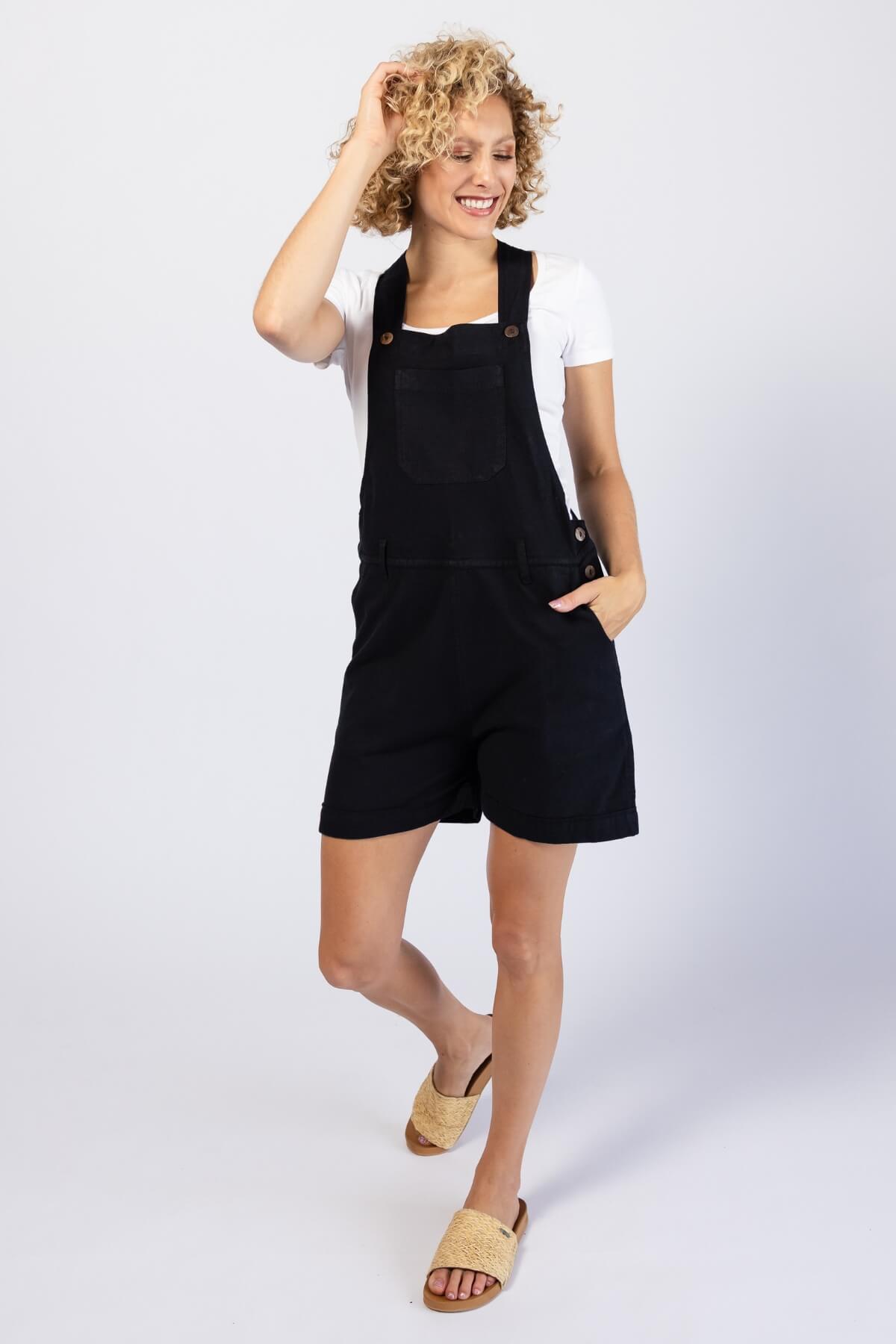 Surya Ethical Cotton Overall Shorts - loads of pockets