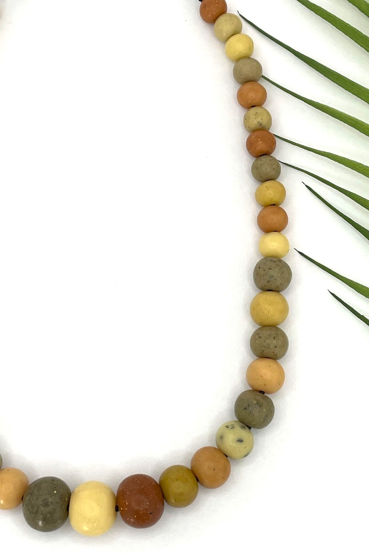Samunnat Fairtrade polymer clay 'spice' necklace made in Nepal