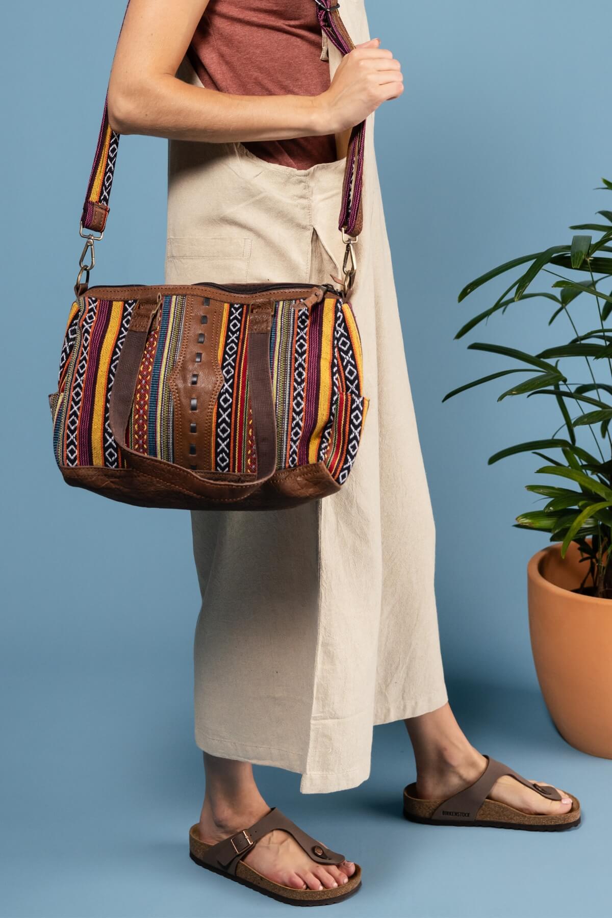 Surya Australia Organic Buffalo Leather Bags from Nepal - Finistere