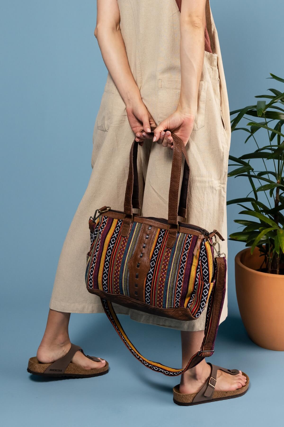 Surya Australia Organic Buffalo Leather Bags from Nepal - Finistere