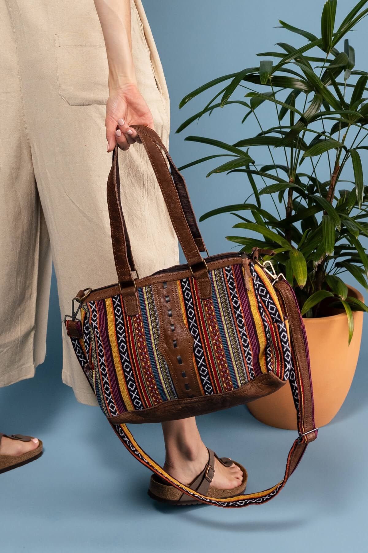 Surya Australia Organic Buffalo Leather Bags from Nepal - Finistere