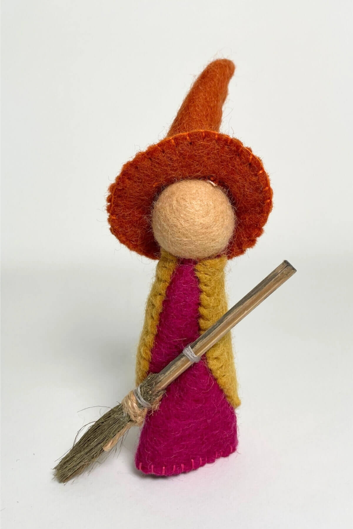 Surya Wool Felt Witches - hand made in Nepal