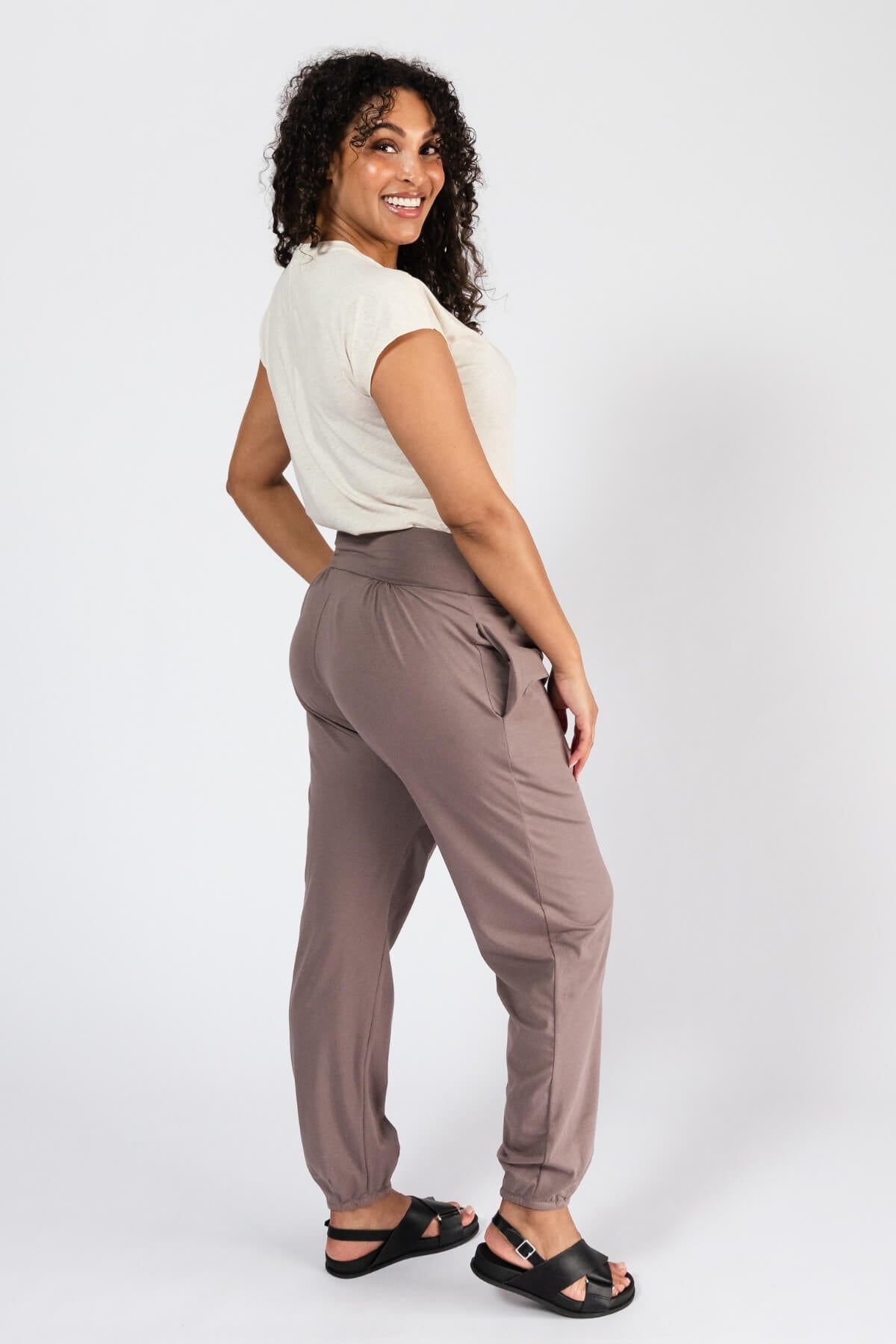 Surya Organic Cotton Drift Pants - right side view