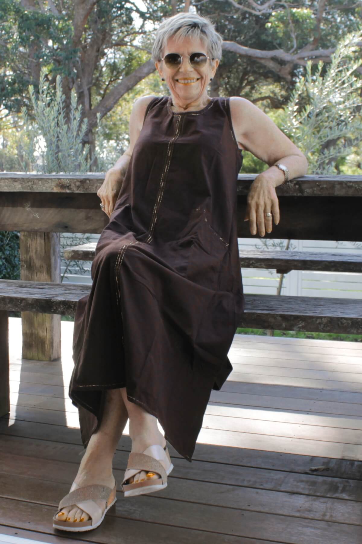 Surya Embroidered Cotton 'Calliope' Dress - looks great on any age