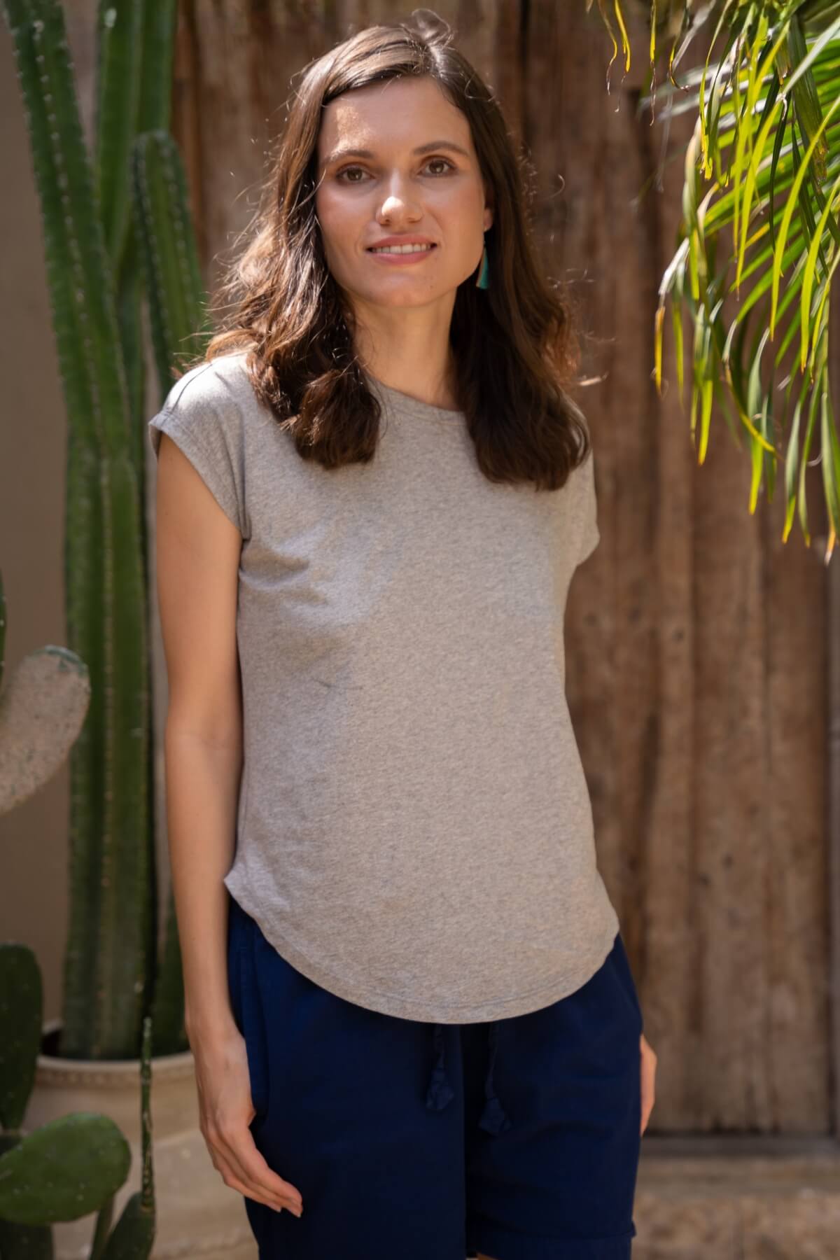 Surya Organic Cotton Basic Tee - on location in Bali