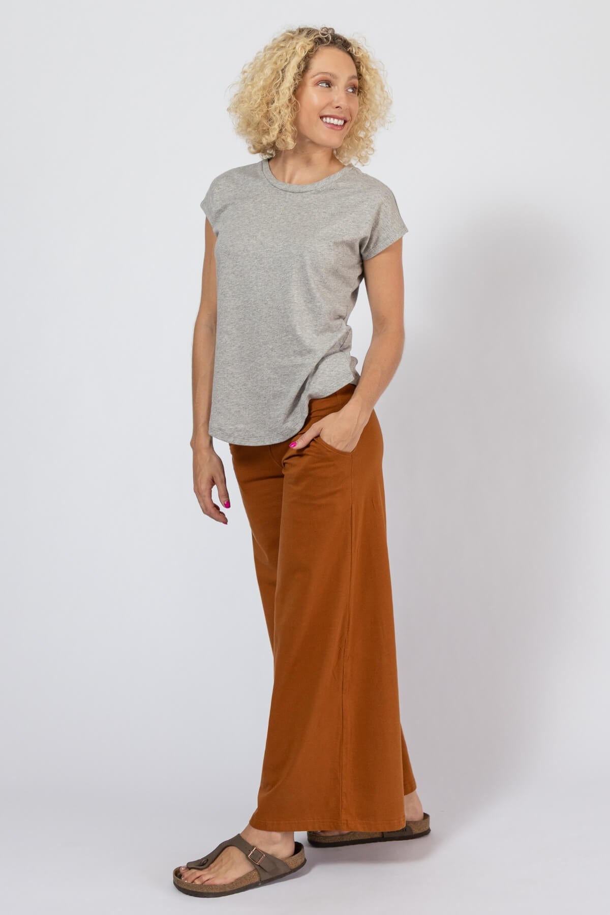 Organic Cotton Freedom Pants - left side view