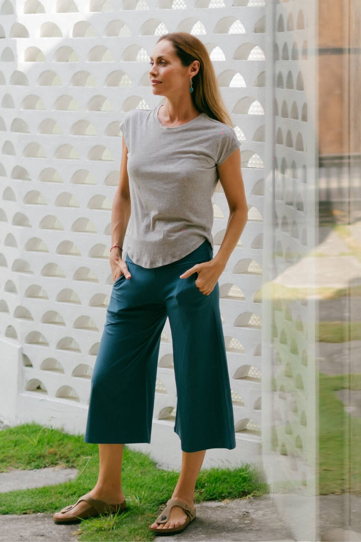 Surya Organic Cotton Shorter Freedom Pants - pants with pockets!