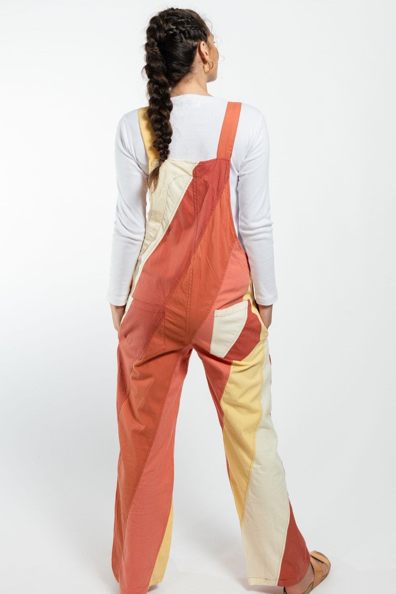 Surya Australia Ethical Cotton Freya Overalls made in Nepal - Orange