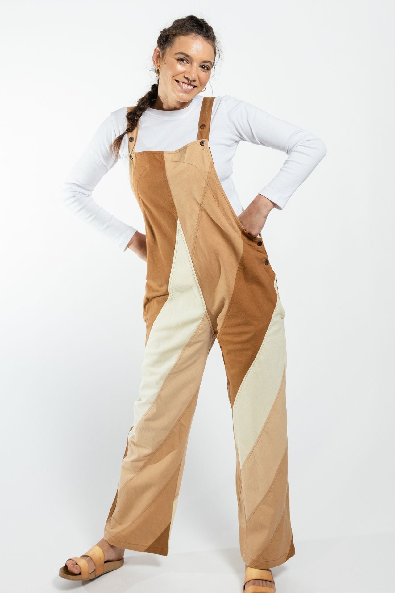 Surya Australia Ethical Cotton Freya Overalls made in Nepal