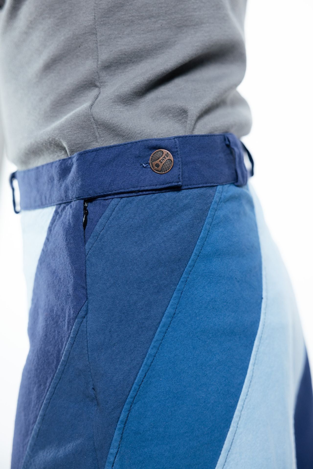 Surya Australia Cotton 'Freya' Skirt made in Nepal - Blue