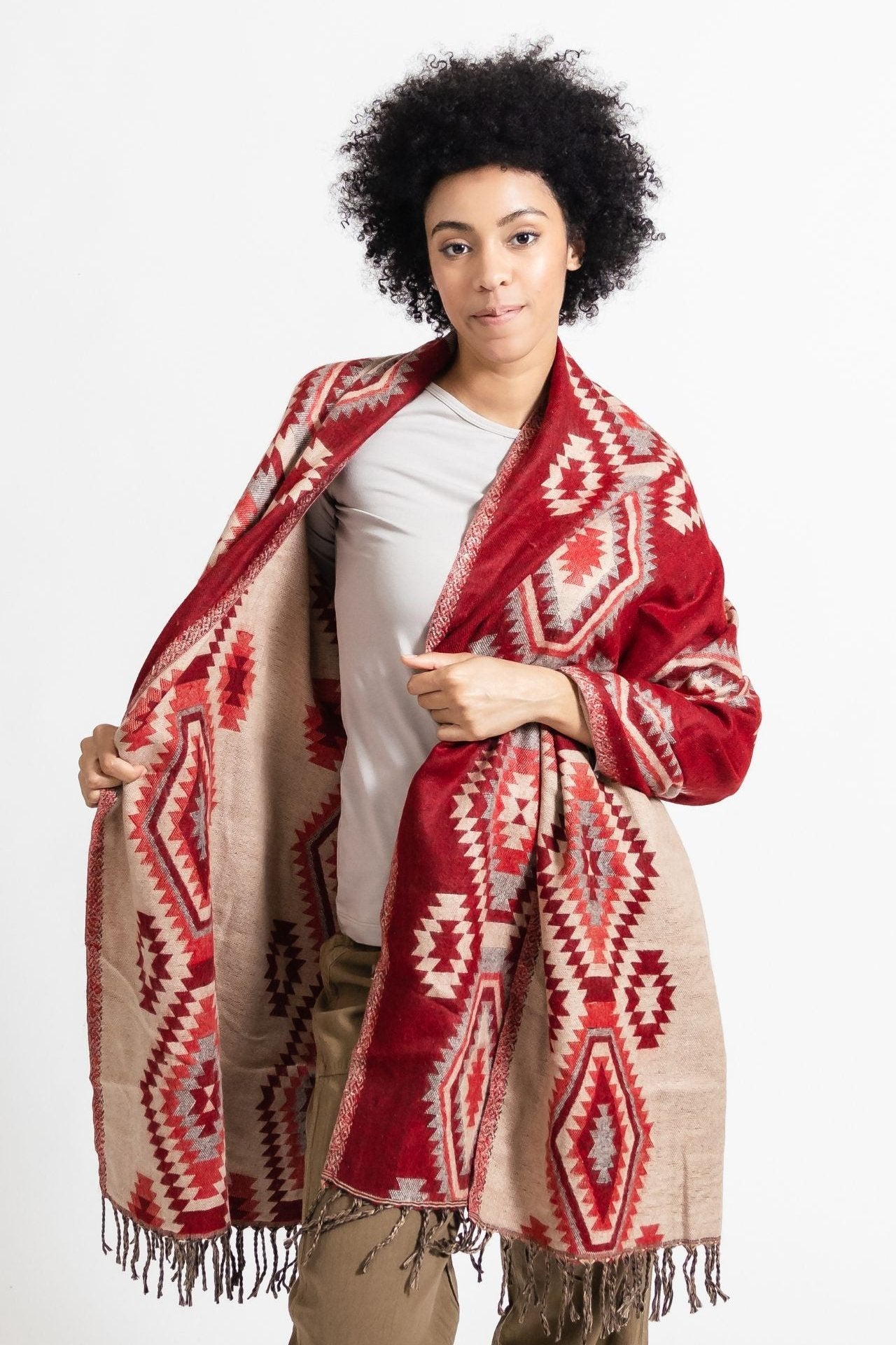 Surya Australia Ethical Nepalese Throw Rugs - Berry