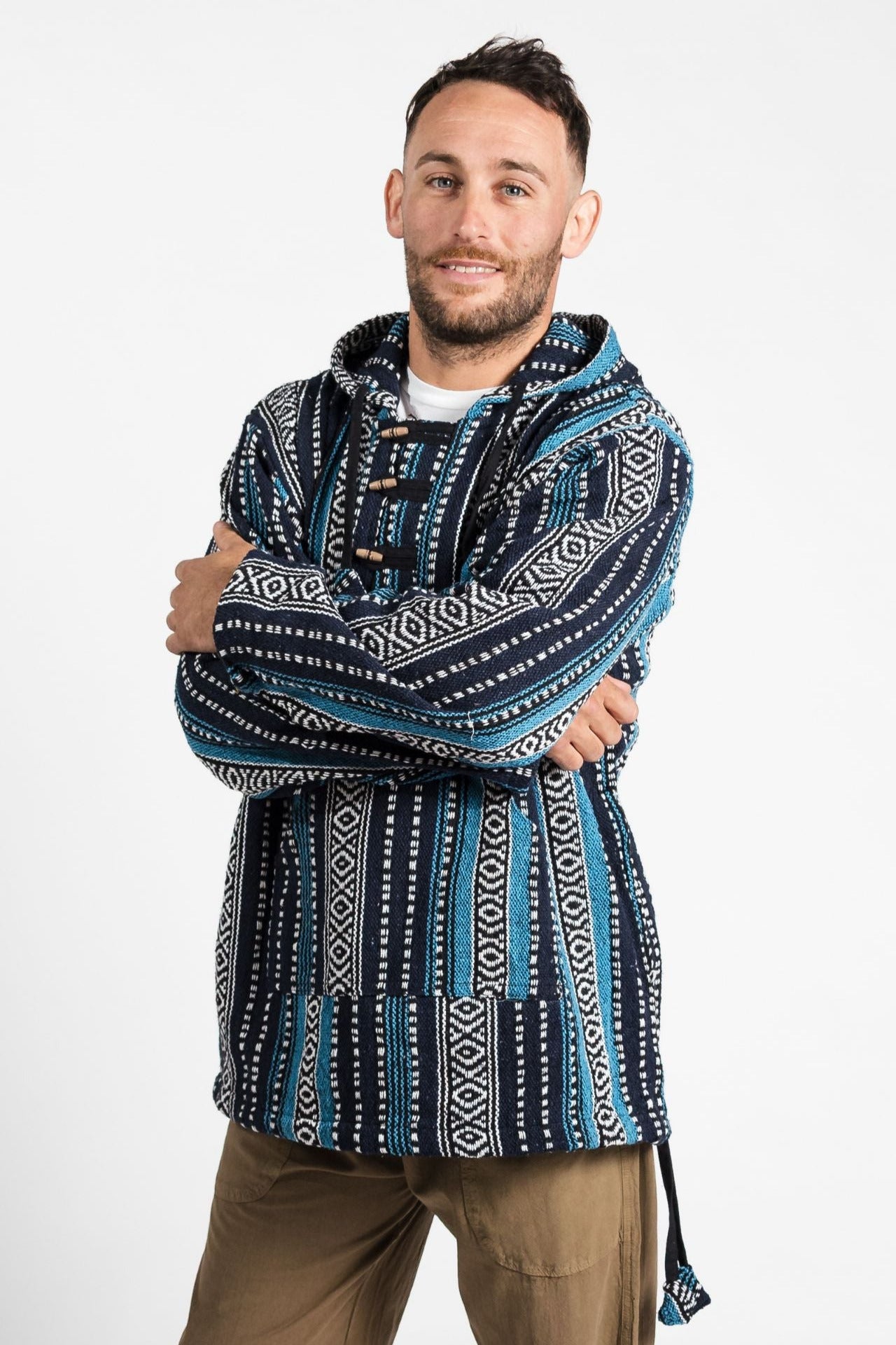 Surya Australia Woven Cotton Hoodie from Nepal