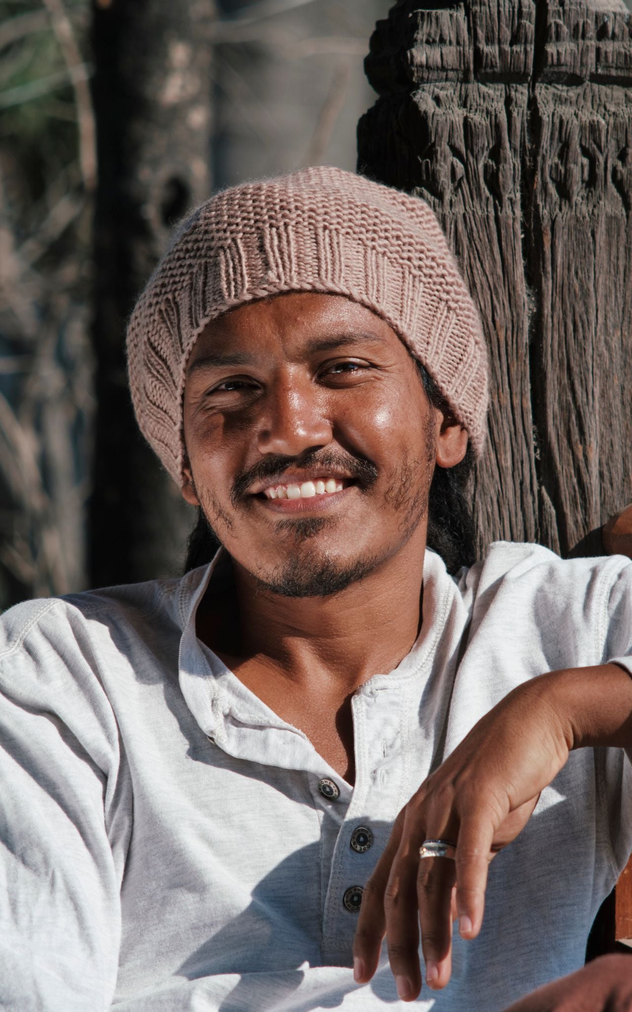 Surya Australia Mulesing Free merino Wool Beanie for men from Nepal