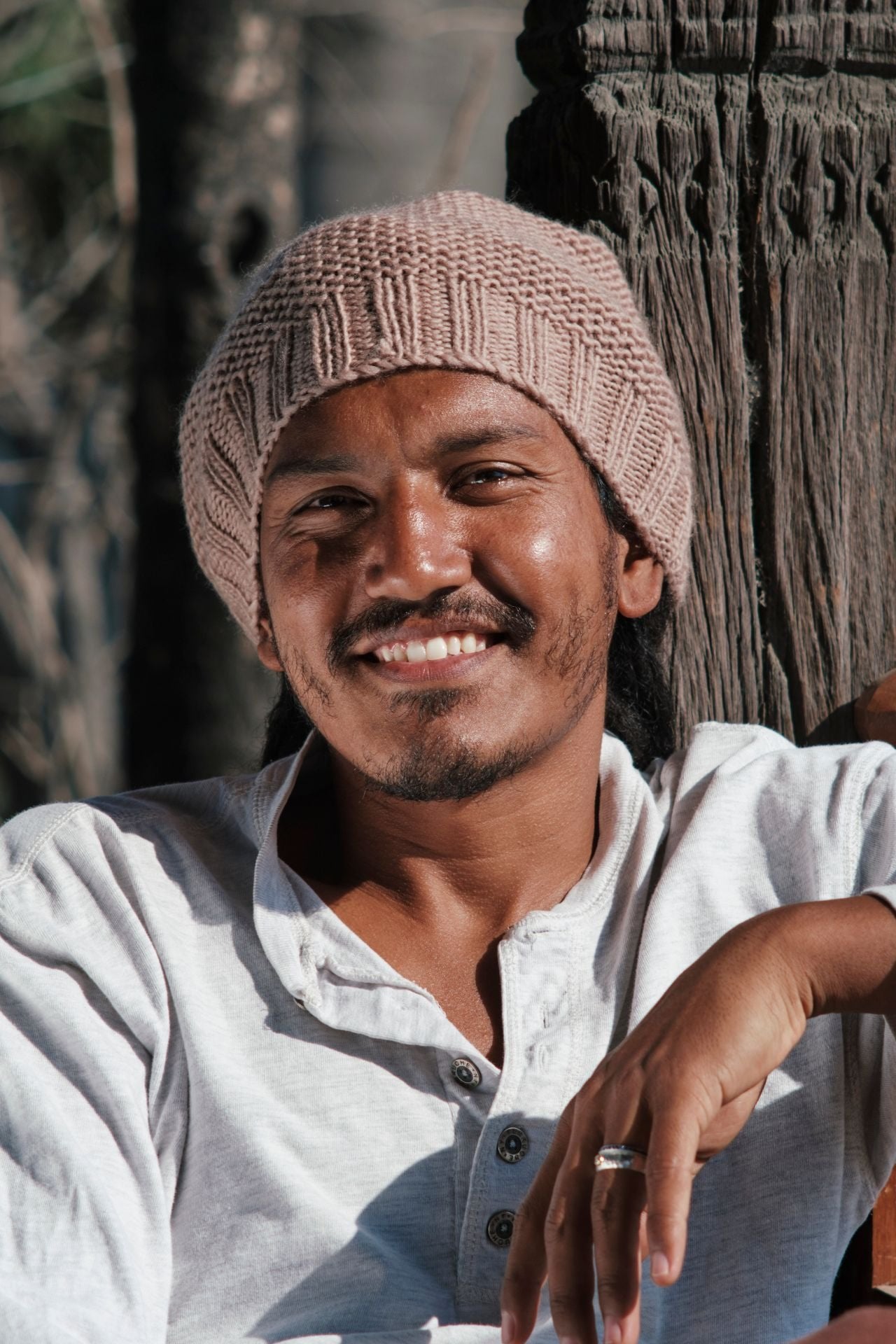 Surya Australia Mulesing Free merino Wool Beanie for men from Nepal