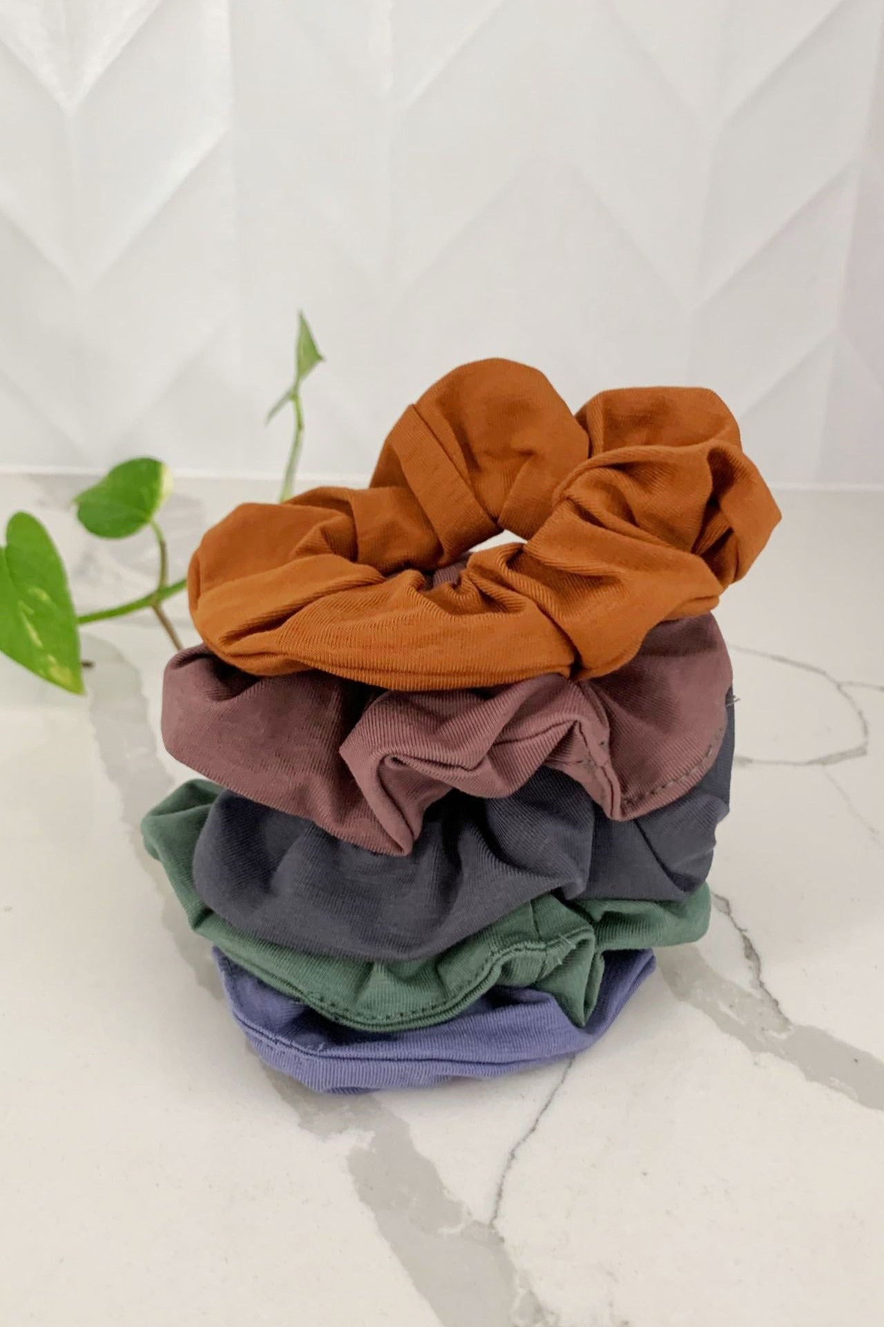 Surya Australia Ethical Organic Cotton Scrunchies Dead stock Fabric - made in Nepal