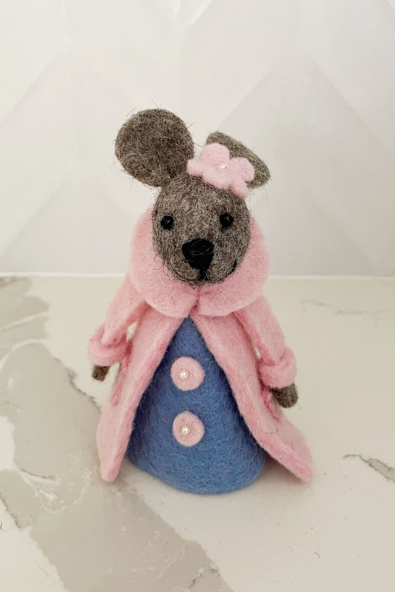Surya Australia Ethical Wool Felt 'Fancy Mouse Family' - Baby