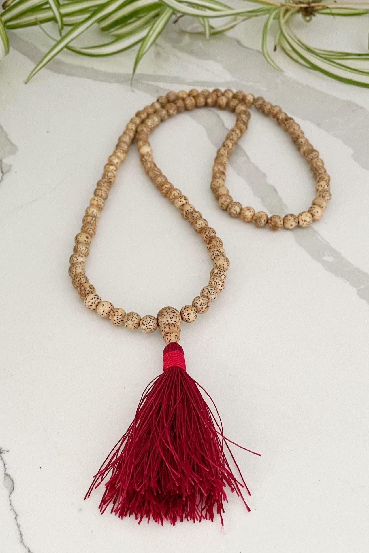 Surya Australia Lotus Seed Prayer Mala