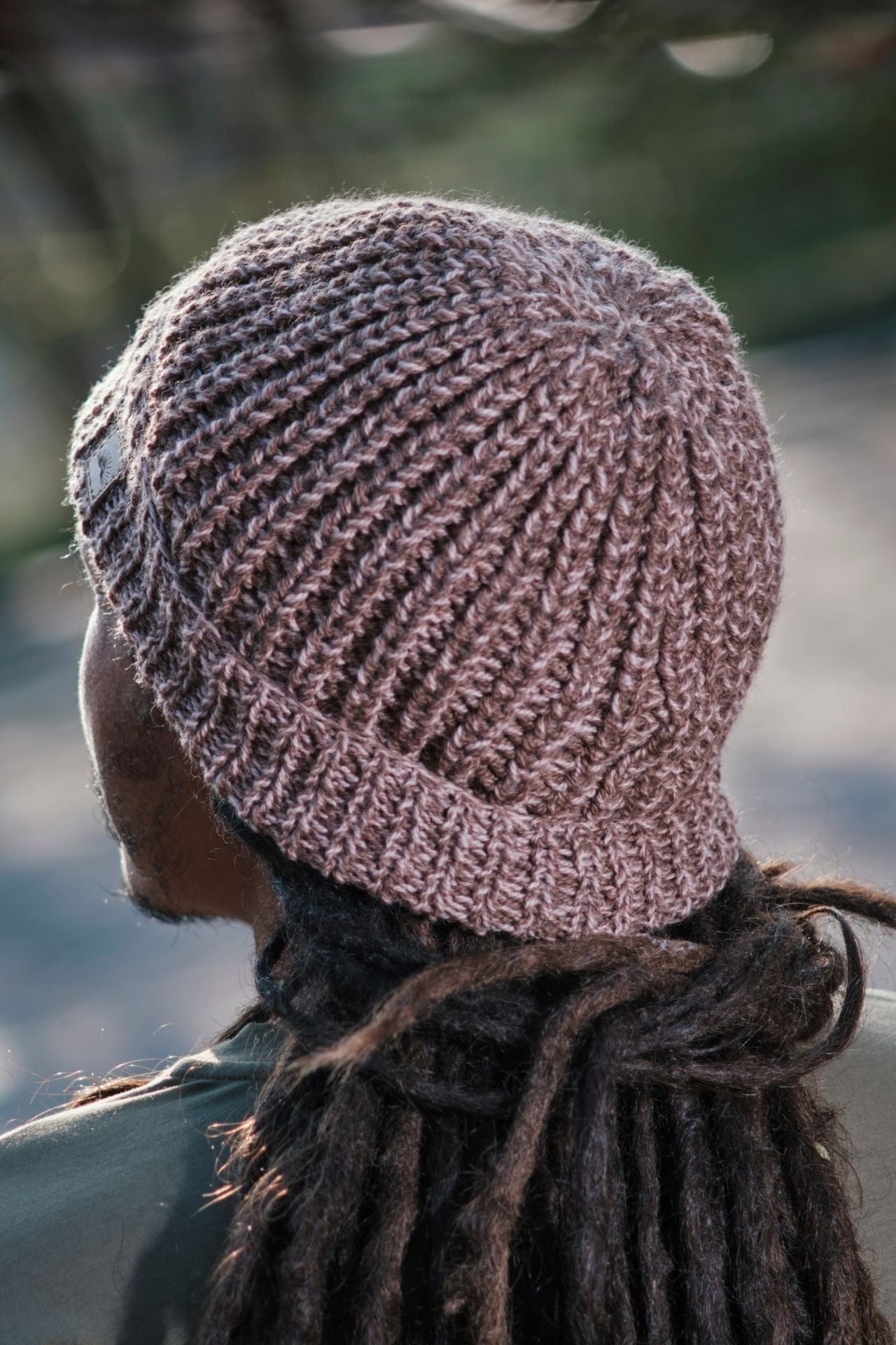 Surya Australia Ethical Merino Wool Beanie from Nepal for men - Brown