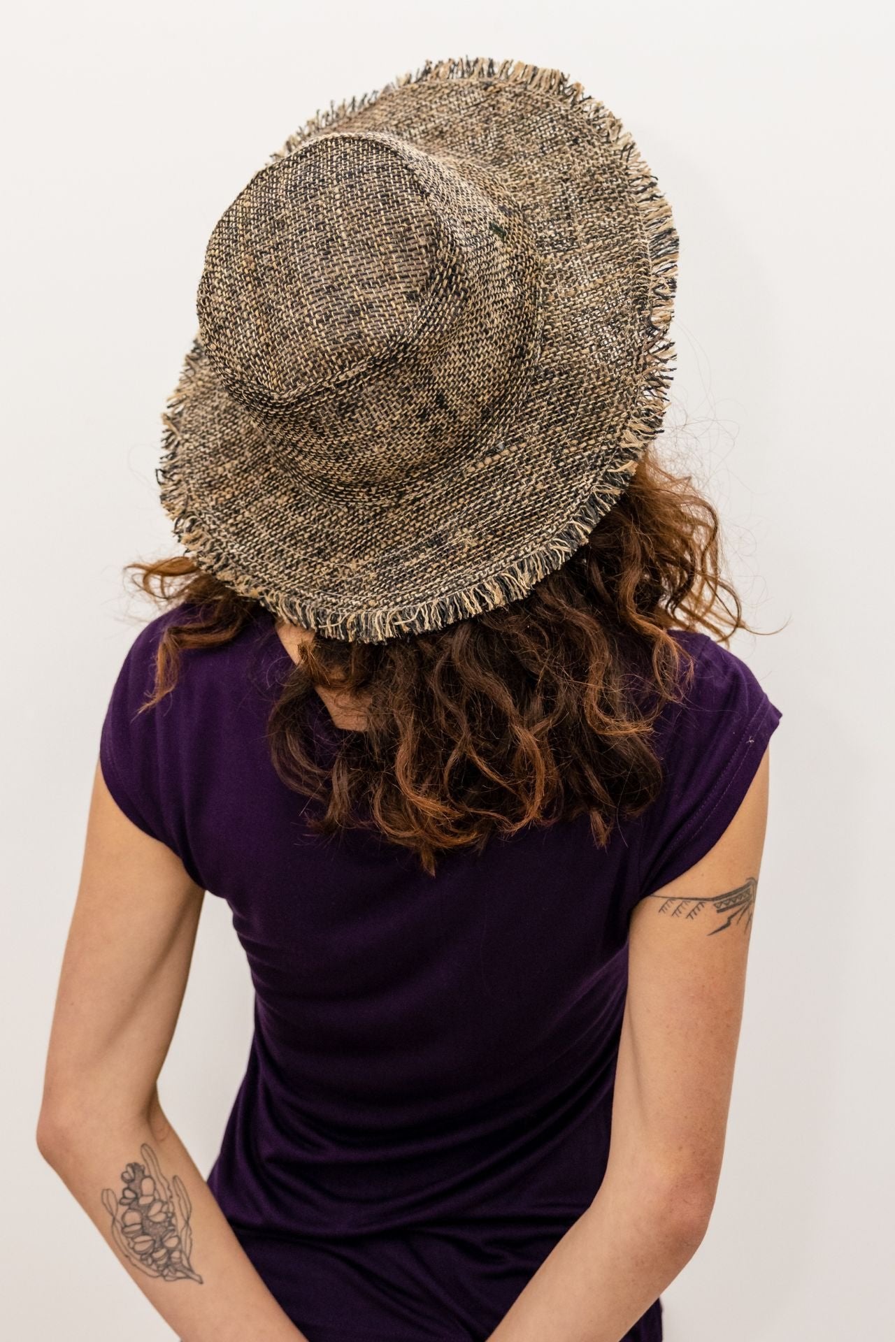 Surya Australia Hemp Hat from Nepal - Black