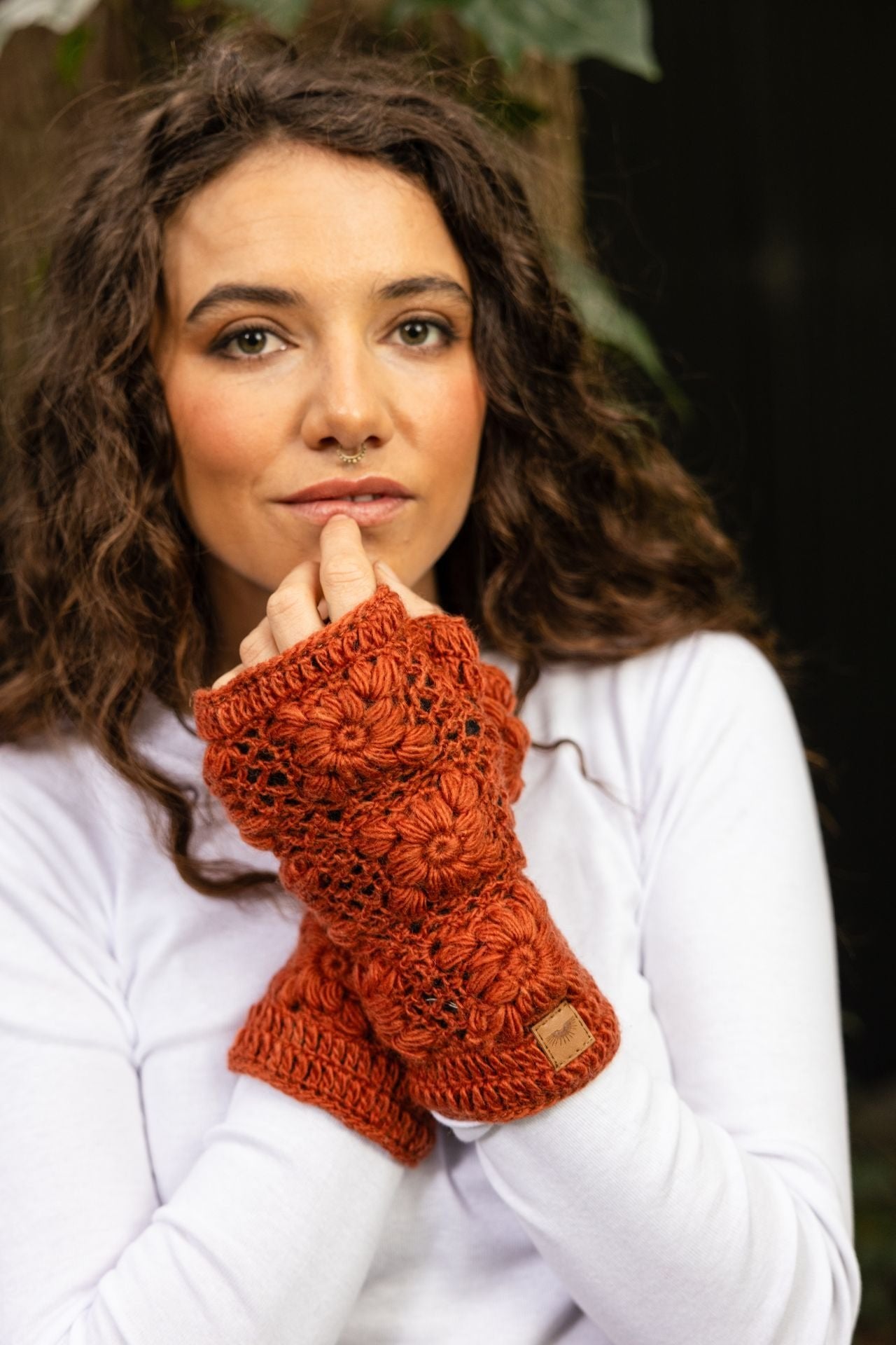 Surya Australia Woolen Hand warmers from Nepal - Burnt Orange