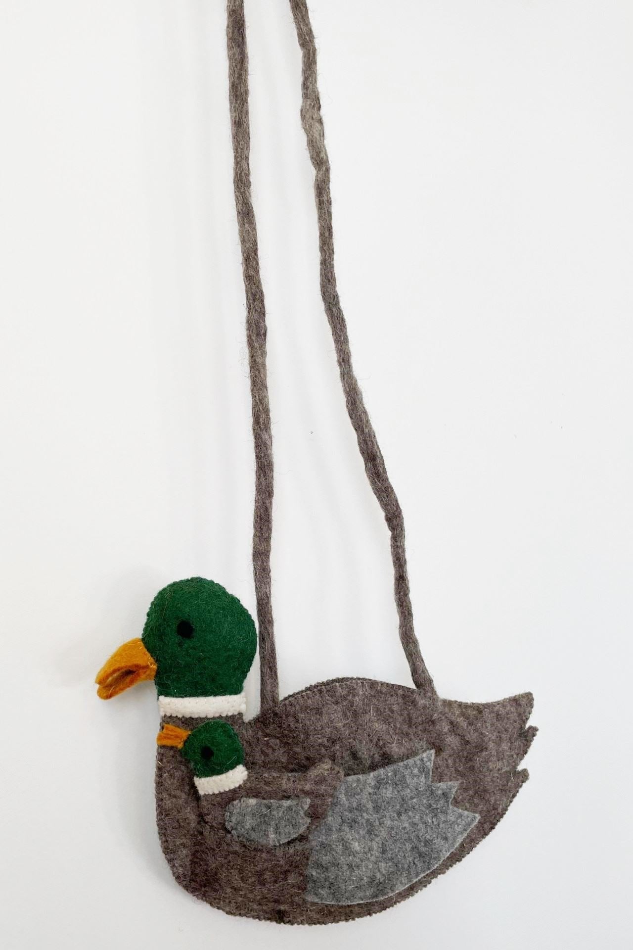Surya Australia Felt 'Duck' Animal Bags from Nepal