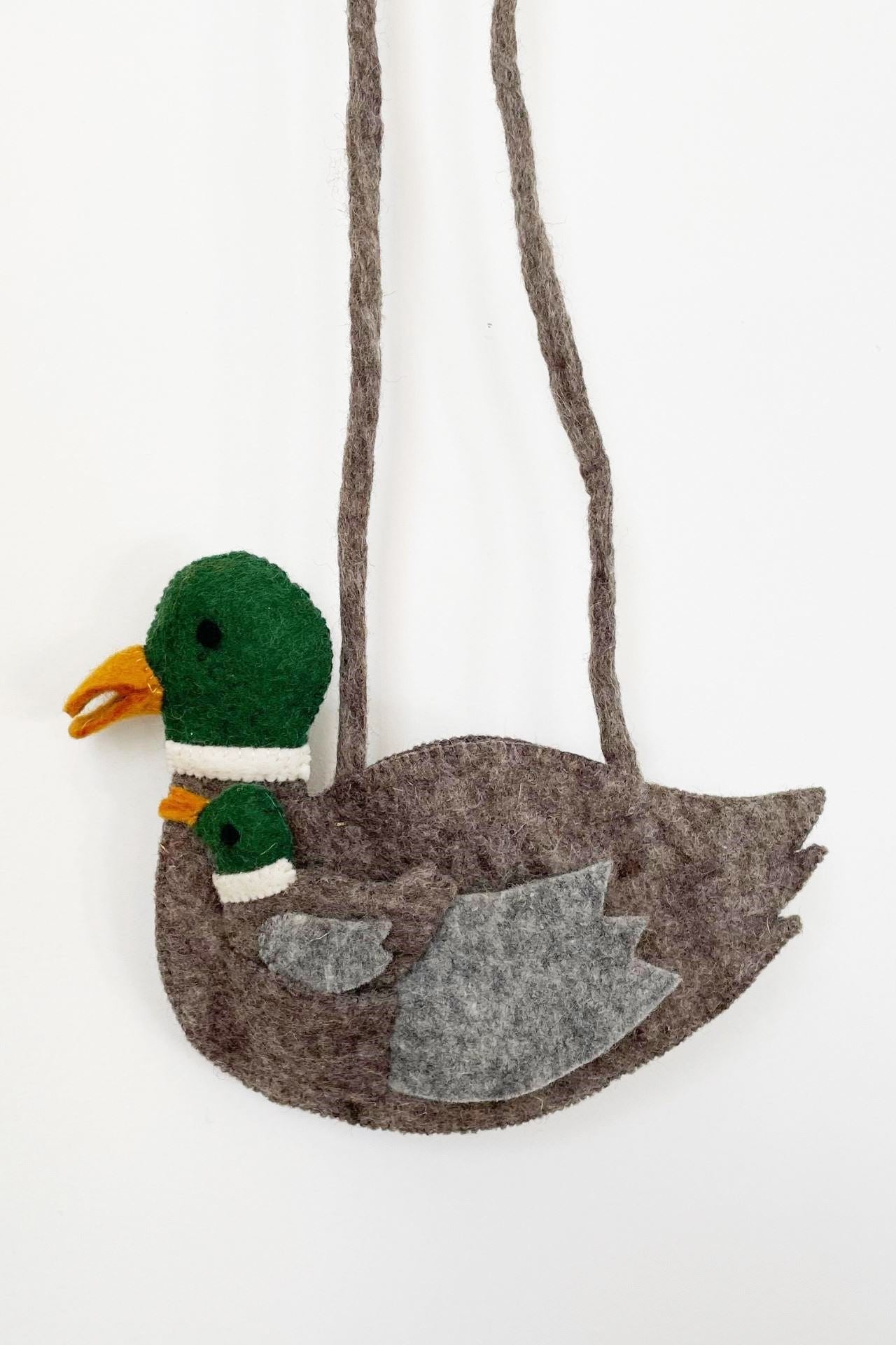 Surya Australia Felt 'Duck' Animal Bag from Nepal