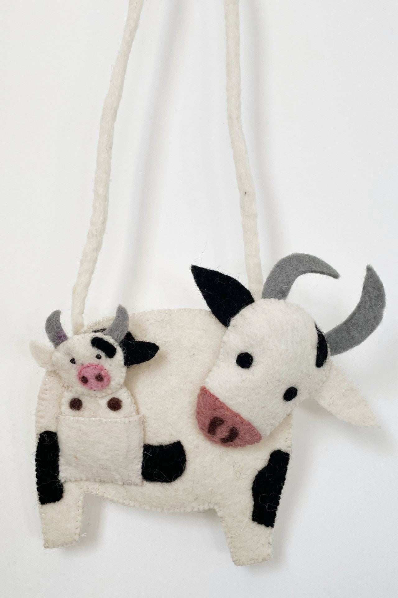 Surya Australia Felt 'Cow' Animal Bag from Nepal