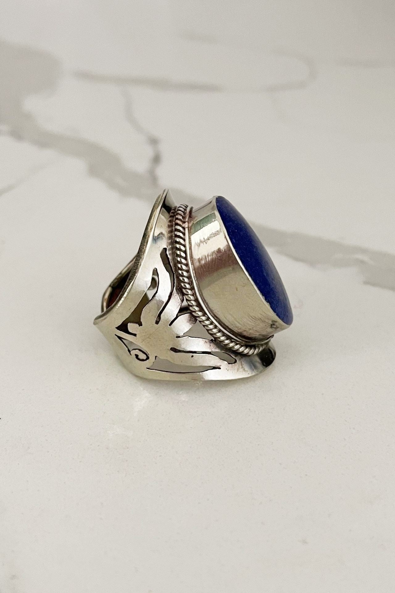Surya Australia Ethically made Silver Ring made in Nepal