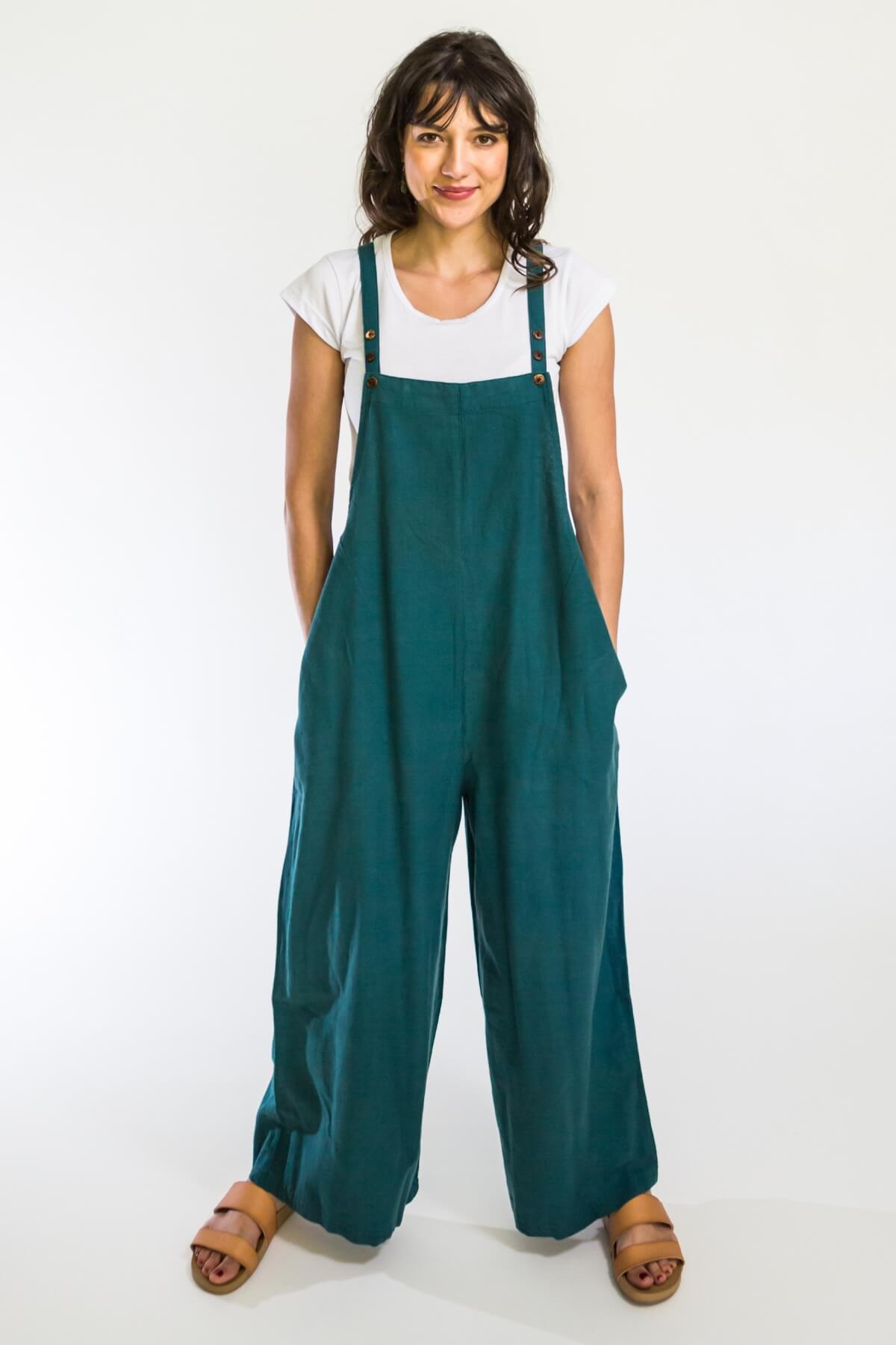 Surya Ethical Cotton 'Juanita' Overalls | made in Nepal