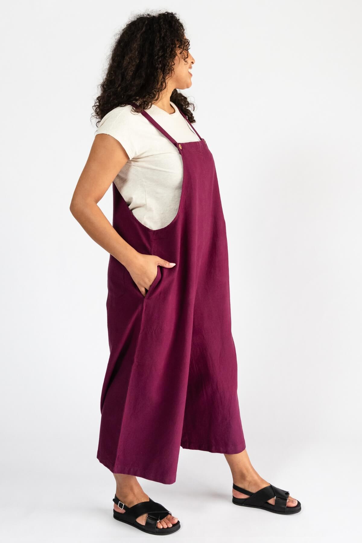 Surya Everyday Cotton Juanita Overalls - right side view