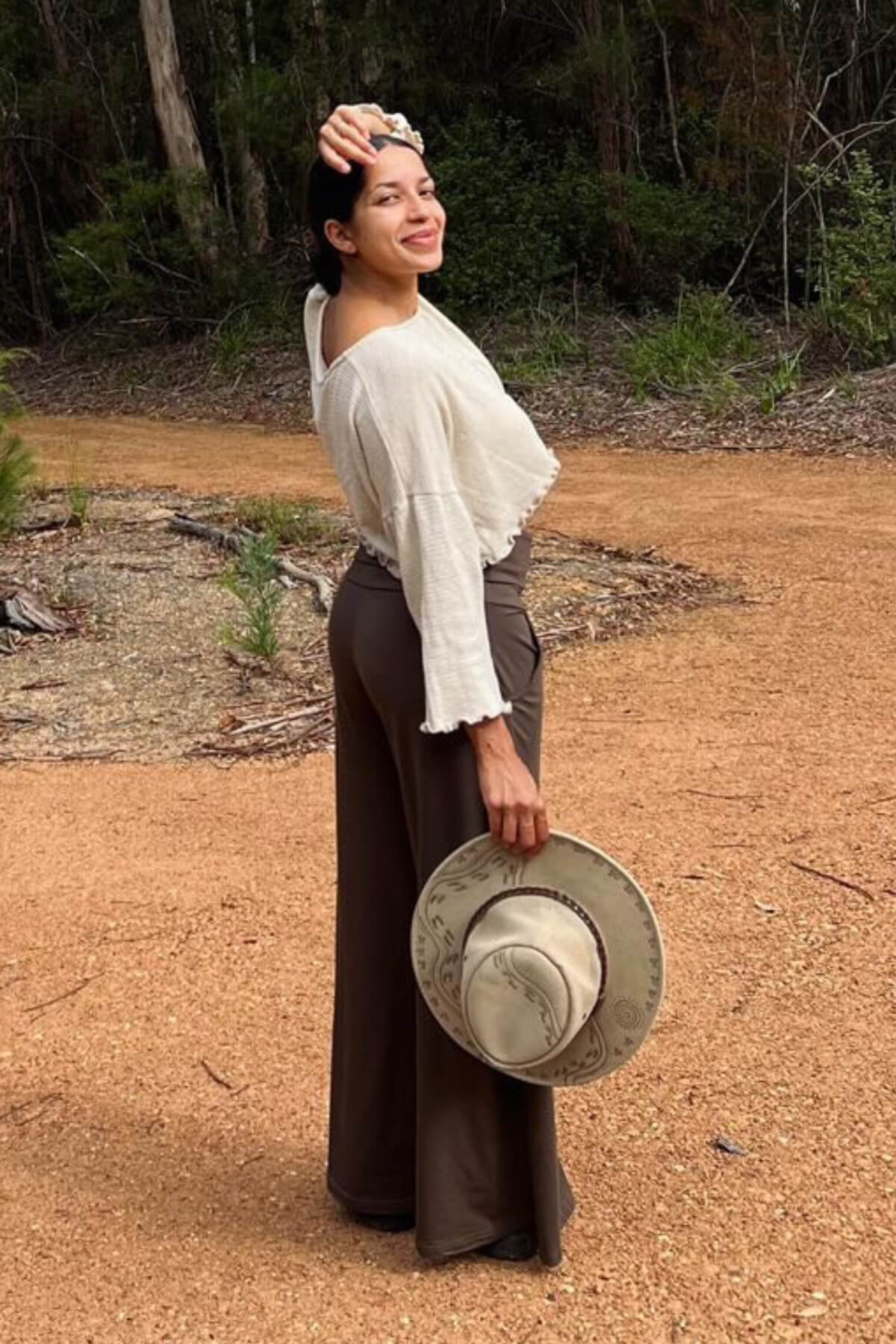 Surya Cappuccino coloured Organic Cotton Freedom Pants