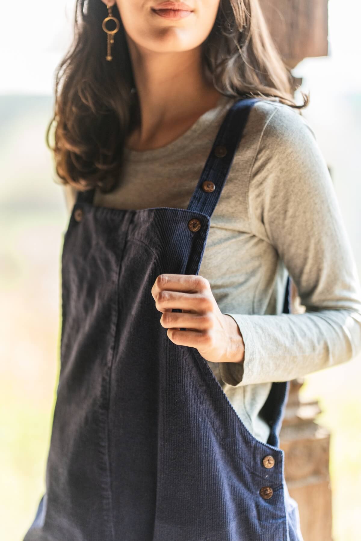 Surya Corduroy Overalls - adjustable length