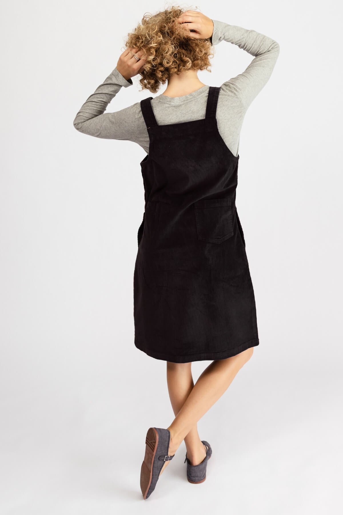 Surya Corduroy Pinafore - rear view