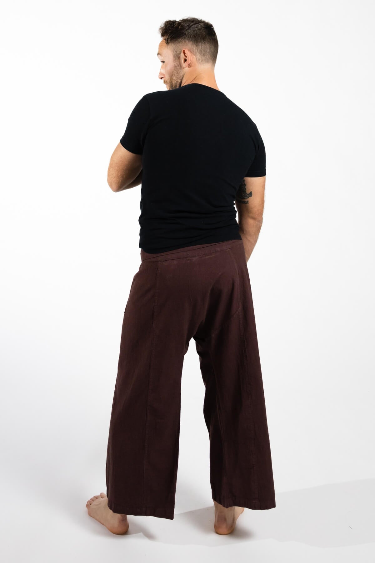 Surya Ethical Cotton Fisherman Pants - rear view
