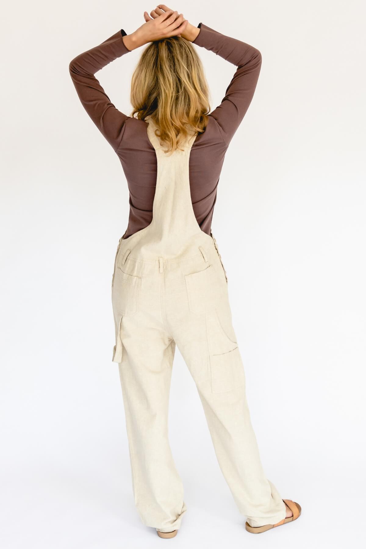 Surya Ethical Classic Cotton Overalls - rear view