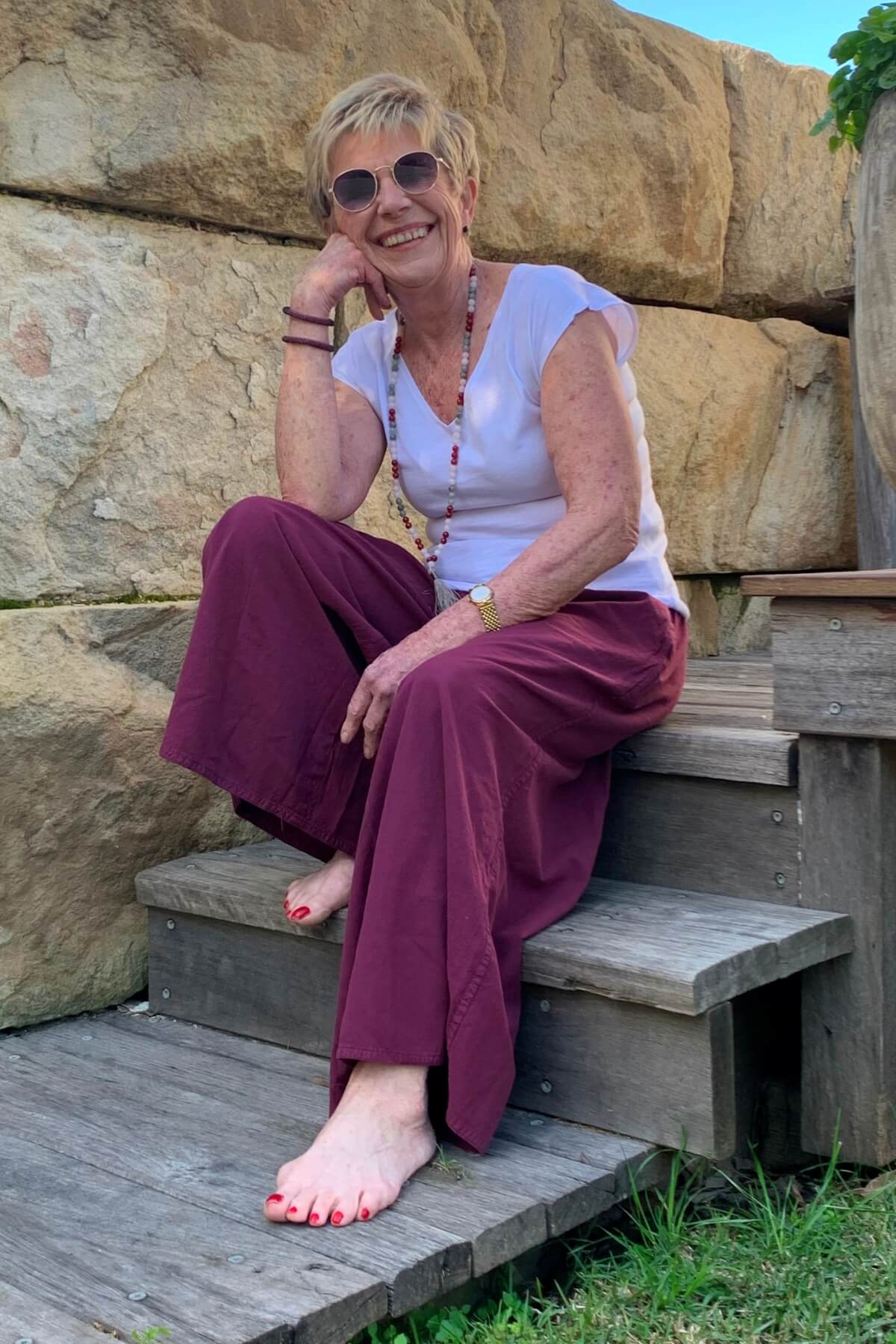 Surya Australia Ethical Cotton Palazzo Pants - look great on all ages