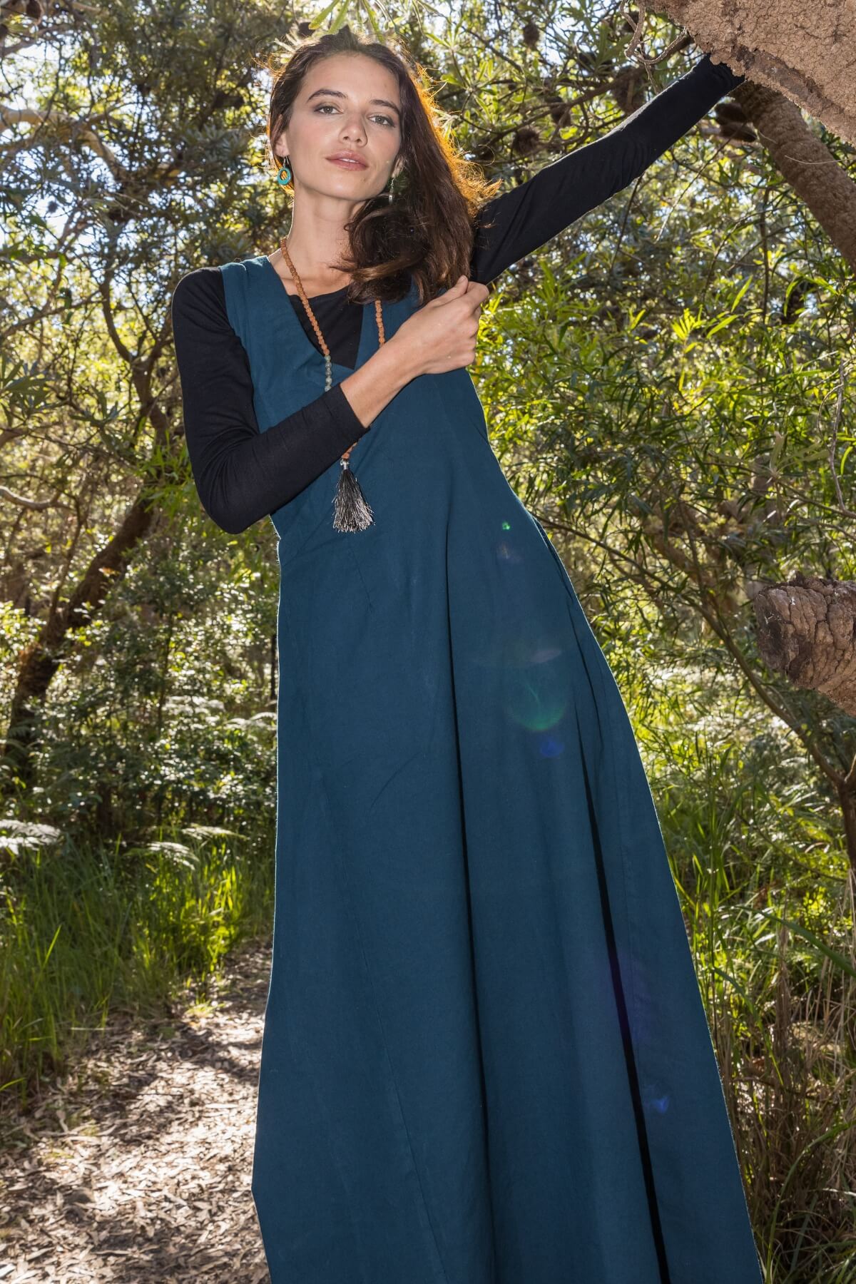 Surya Tibetan Wrap Dress - traditional Chuba Dress