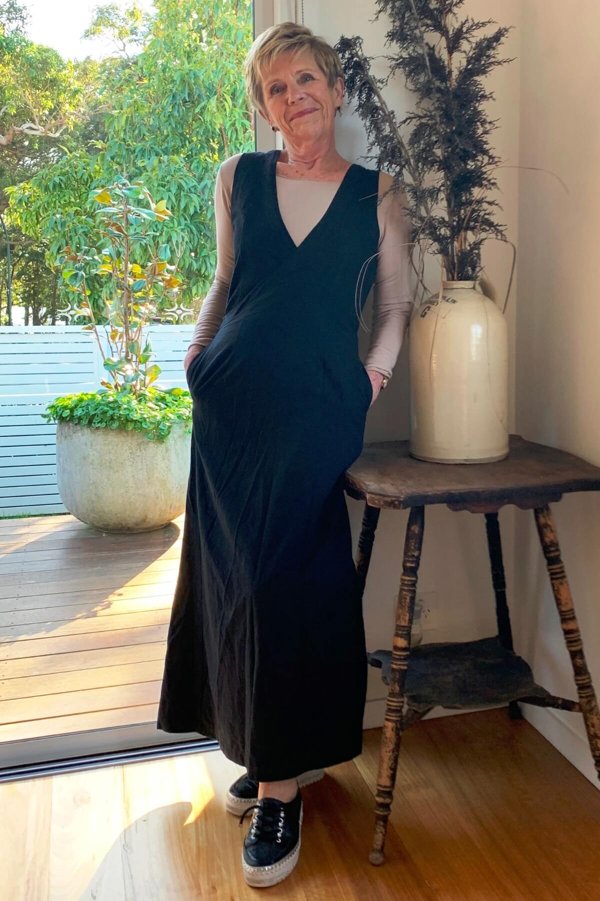 Surya Cotton Tibetan Wrap Dress - ethically made in Nepal