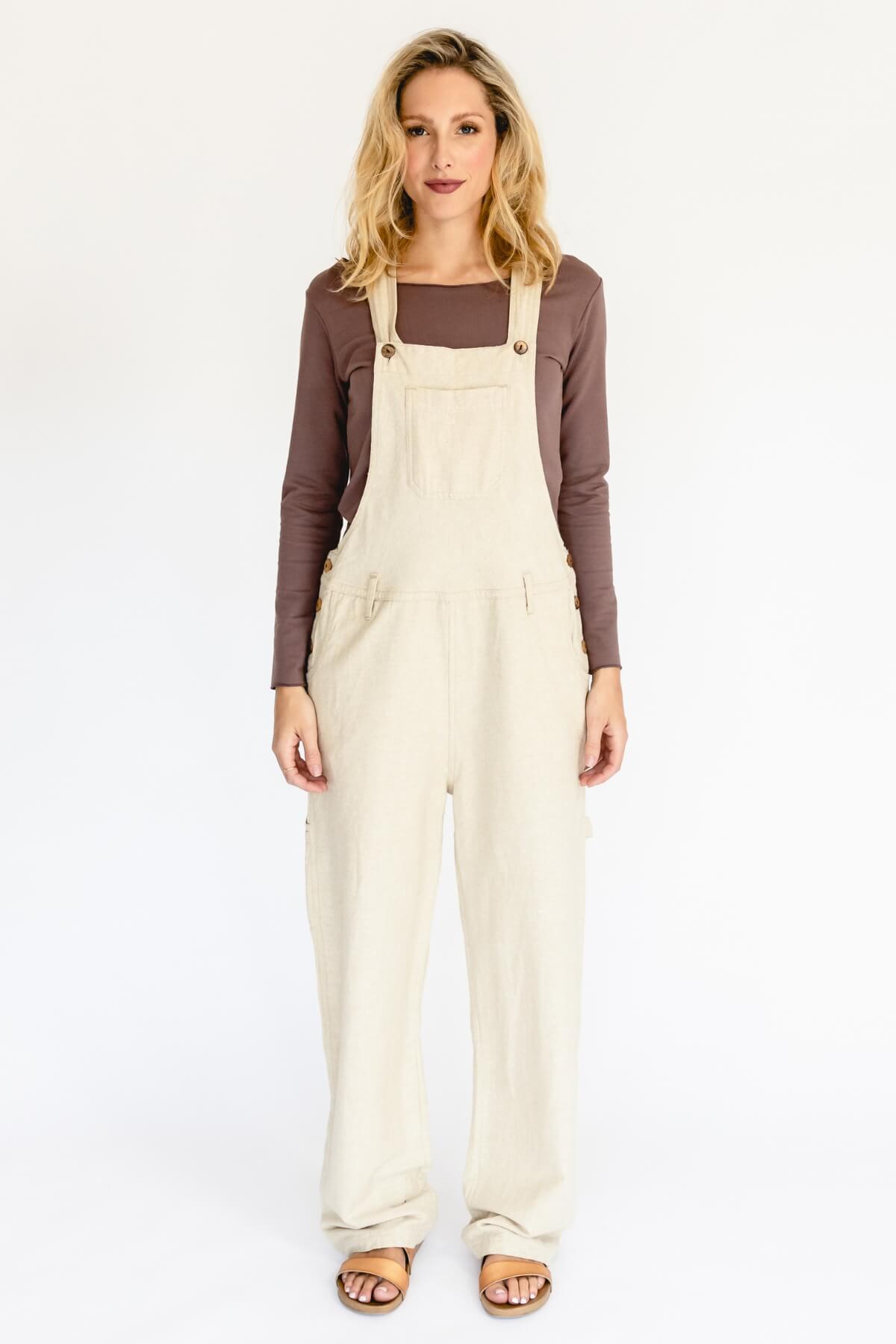 Surya Ethical Classic Cotton Overalls - adjustable length overalls