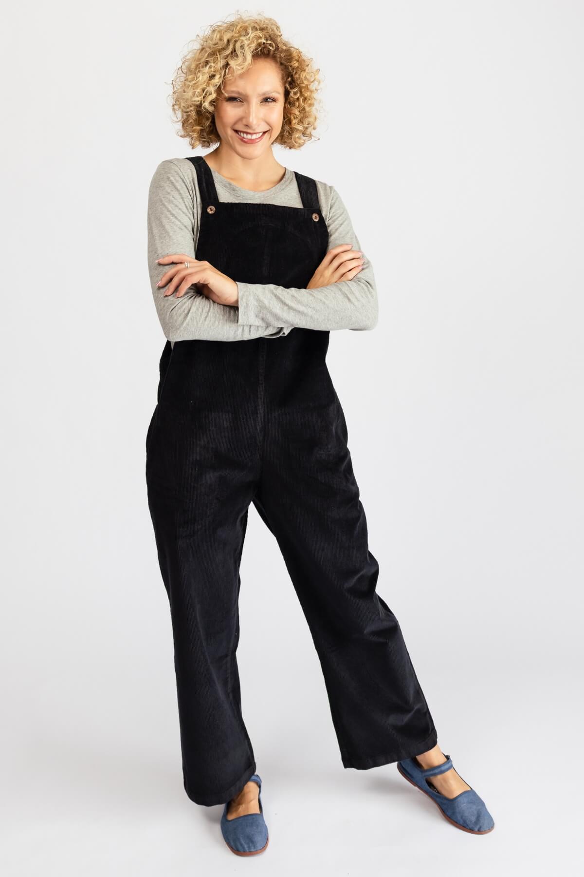 Surya Ethical Corduroy Overalls - adjustable length