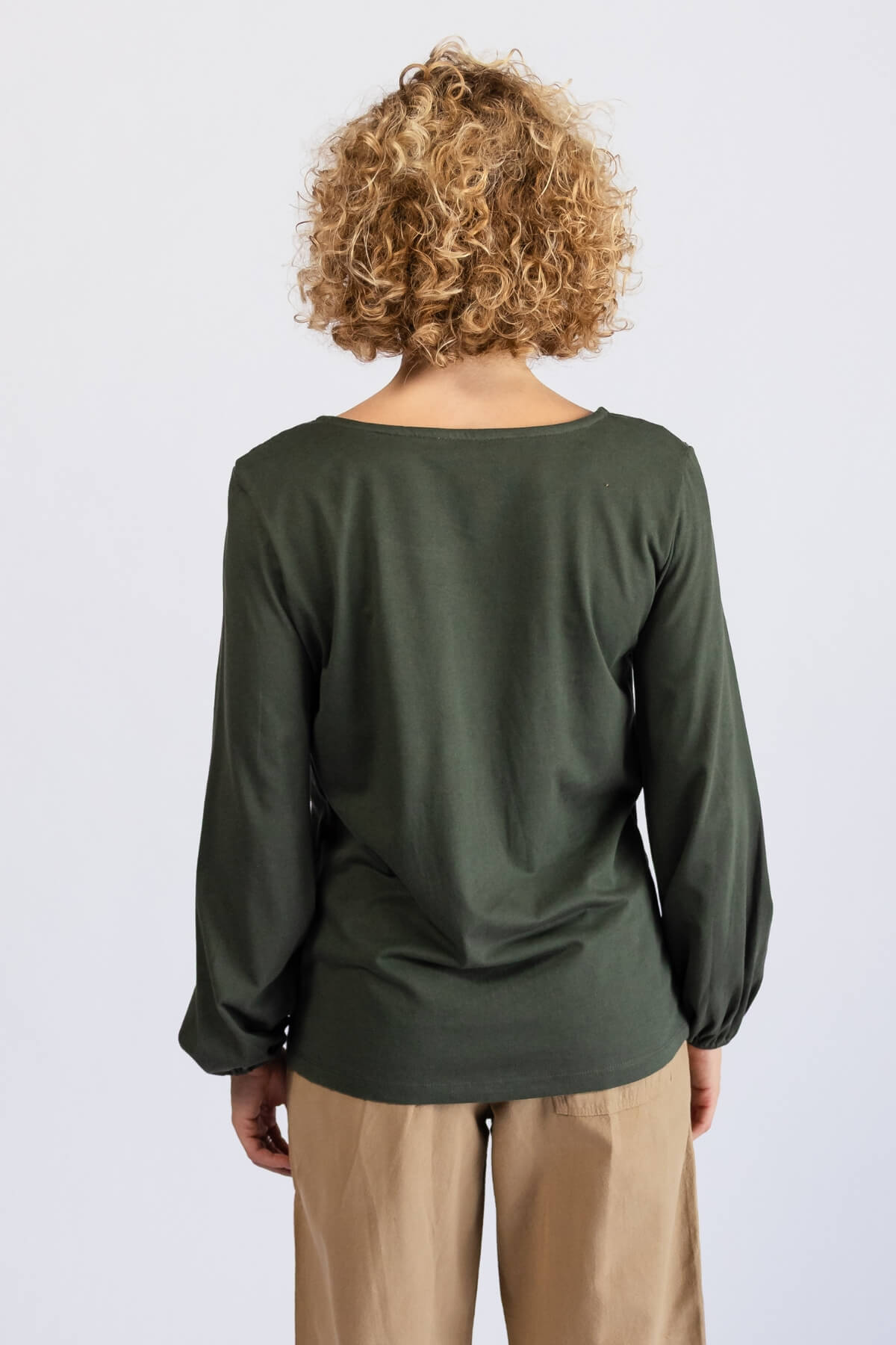 Surya Organic Cotton 'Zoe' Top - rear view