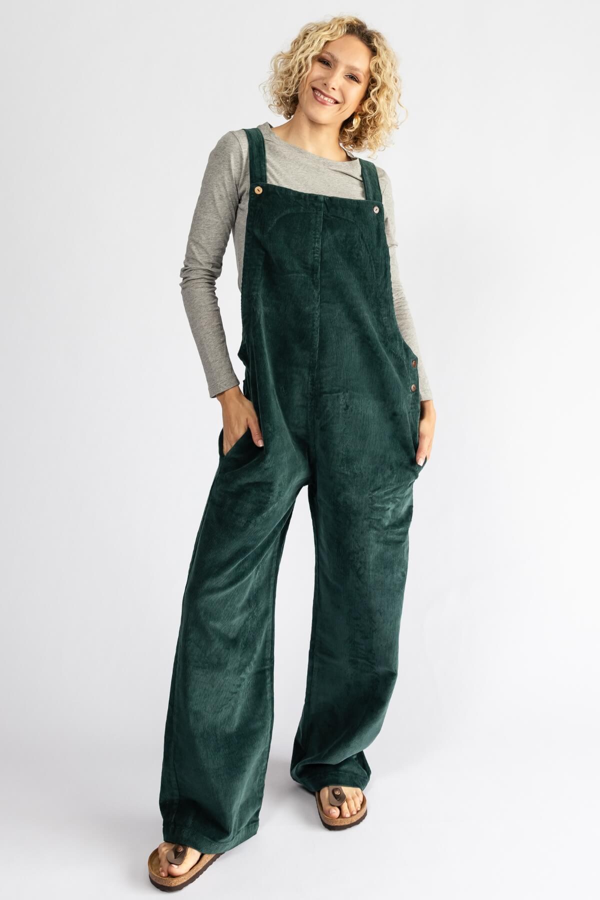 Surya Ethical Corduroy Overalls Dungarees made in Nepal