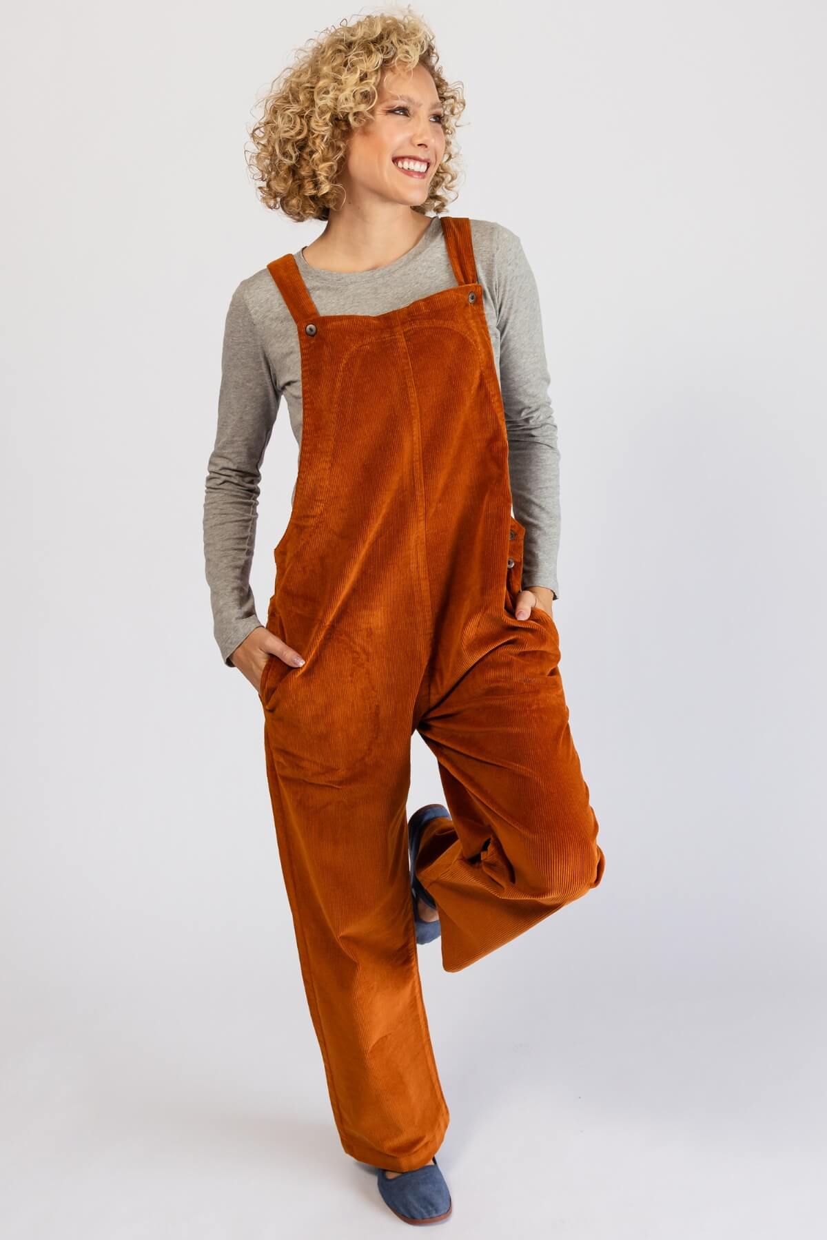 Surya Ethical Corduroy Overalls - cotton corduroy fabric