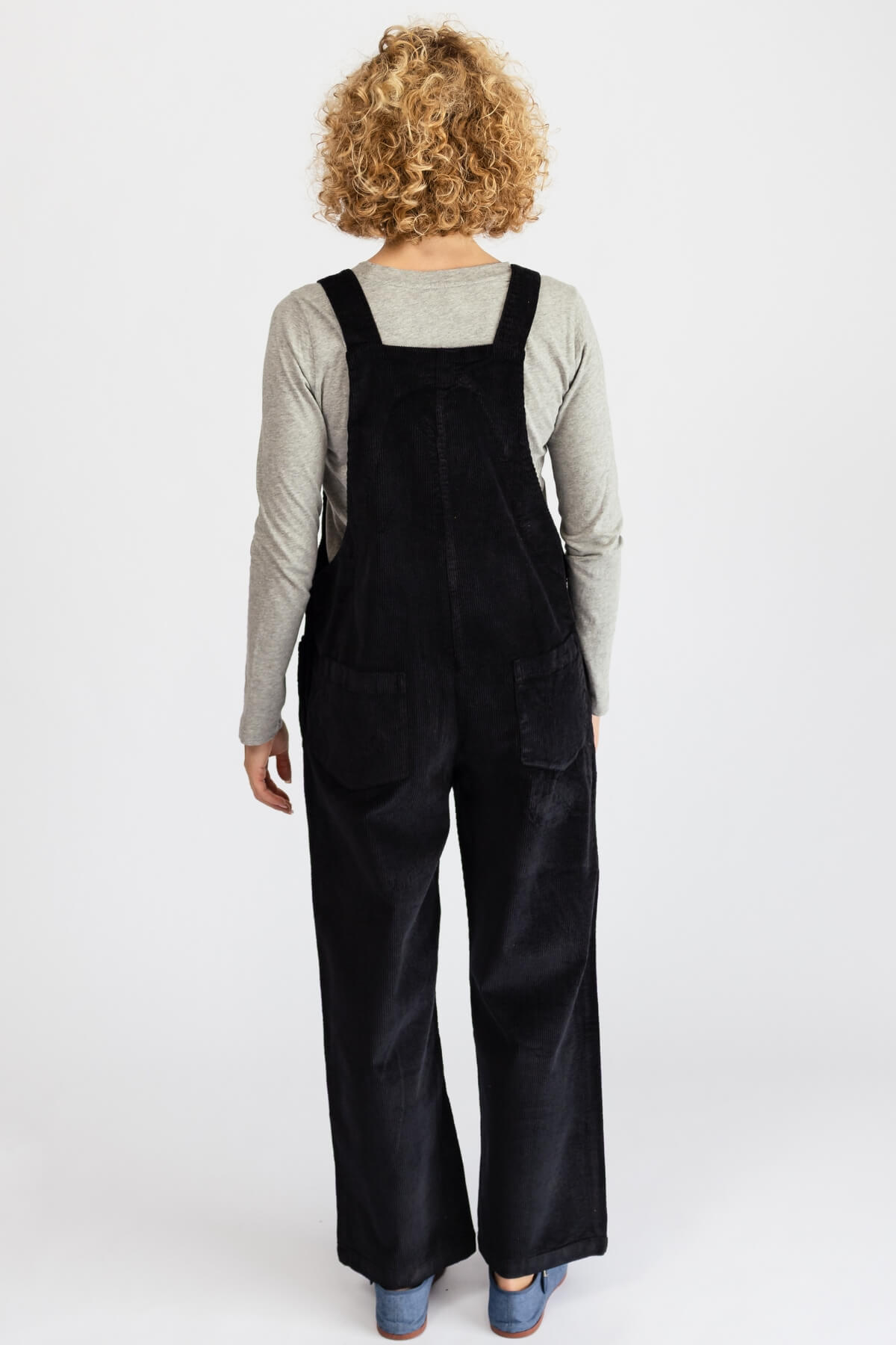 Surya Ethical Corduroy Overalls - rear view