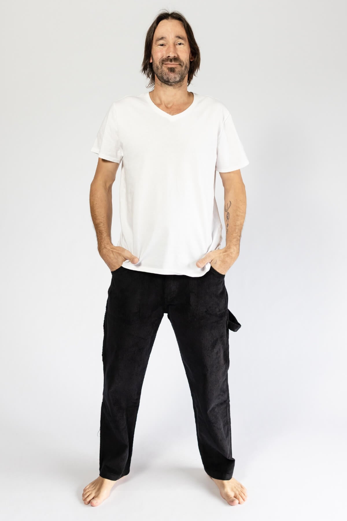 Surya Ethical Men's Corduroy Pants - Black