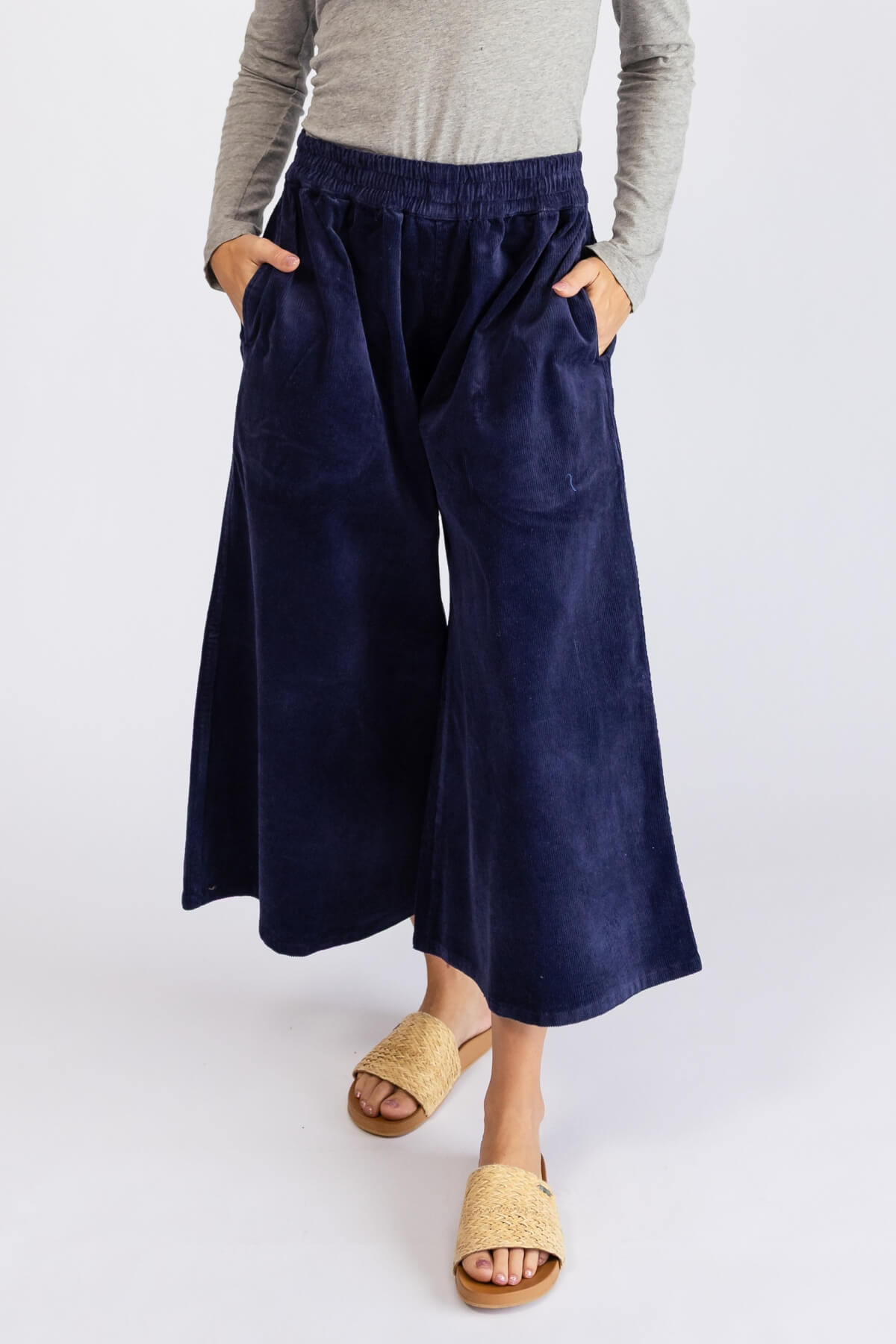 Surya Corduroy Pants - featuring pockets