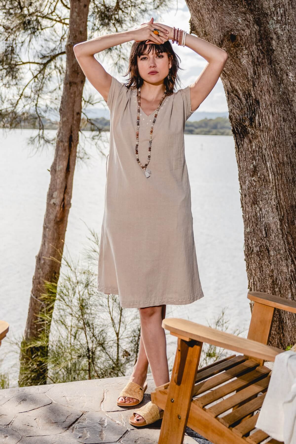 Surya Ethical Cotton 'Aurora' Sun Dress - everyday wear dress