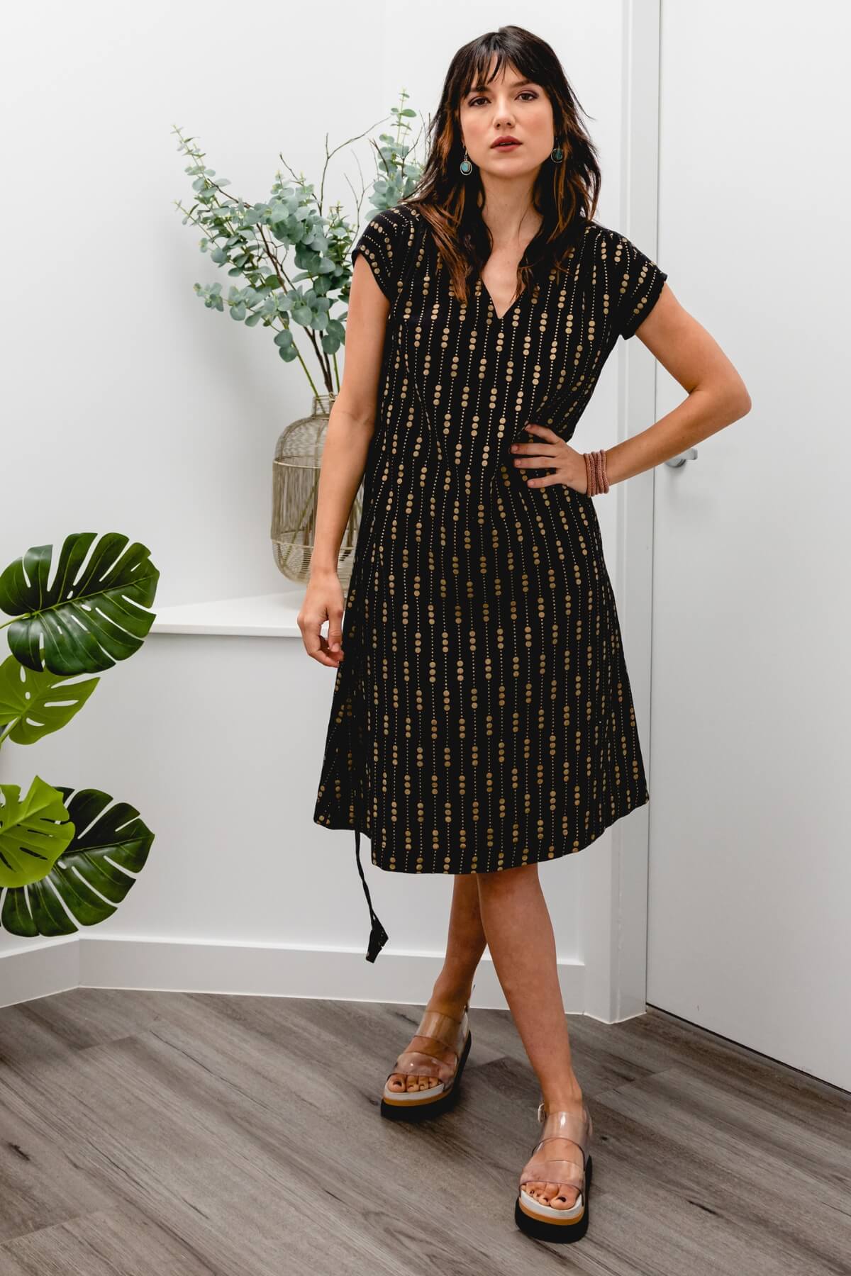 Surya Ethical Cotton Everyday Dress - on location in Culburra Beach Jervis Bay