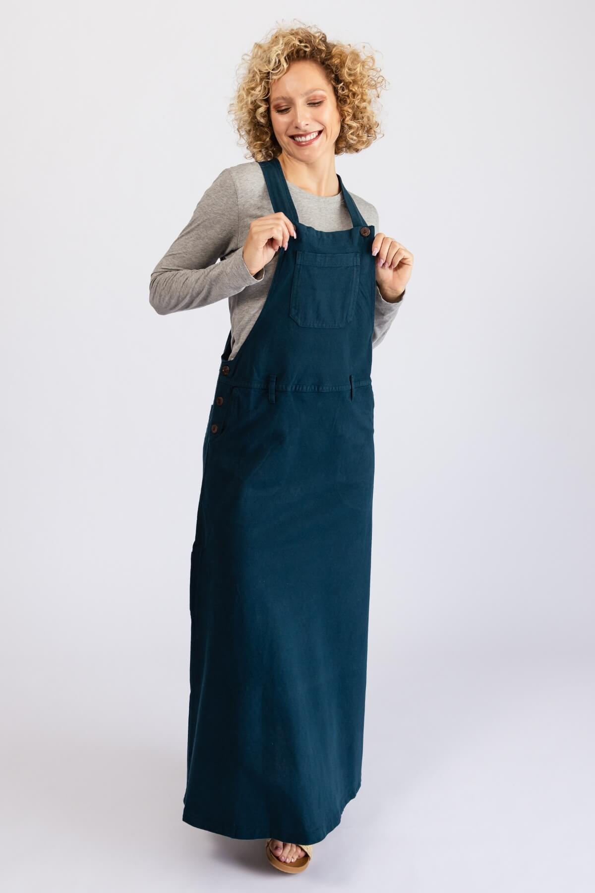 Surya Cotton Overall Maxi Dress | transeasonal dress